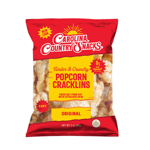 Plain Popcorn Cracklins Box of 12