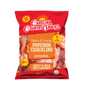 Sweet & Mild BBQ - Popcorn Cracklins - Case of 12