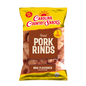 BBQ Fried Pork Rinds - Case of 12