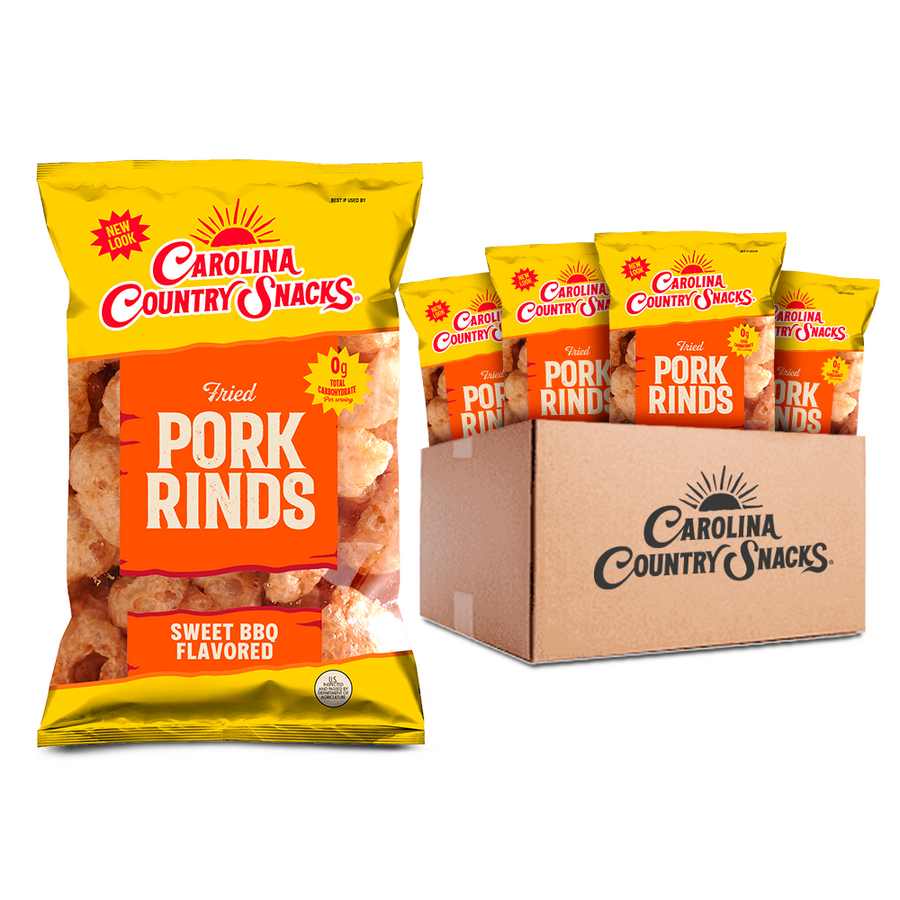 PorkSkins.com & ccsnacks.com | Carolina Country Snacks Sweet & Mild BBQ ...