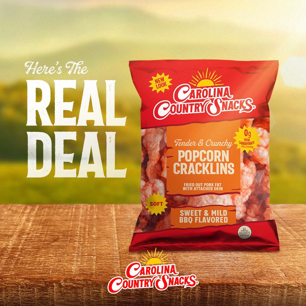 PorkSkins.com & ccsnacks.com | Carolina Country Snacks Popcorn