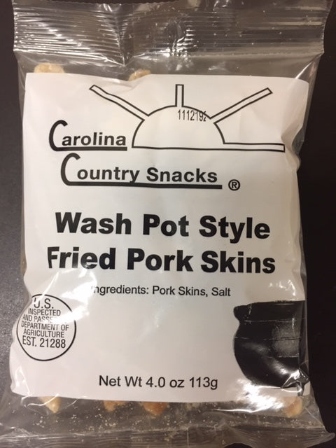 Wash Pot Style Pork Skins - box of 12